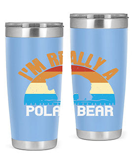 I'm Really A Polar Bear 38#- Bears- Tumbler
