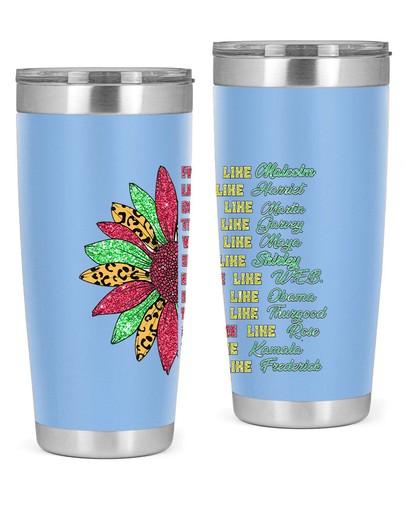 Juneteenth Sunflower Design 17#- Juneteenth- tumbler