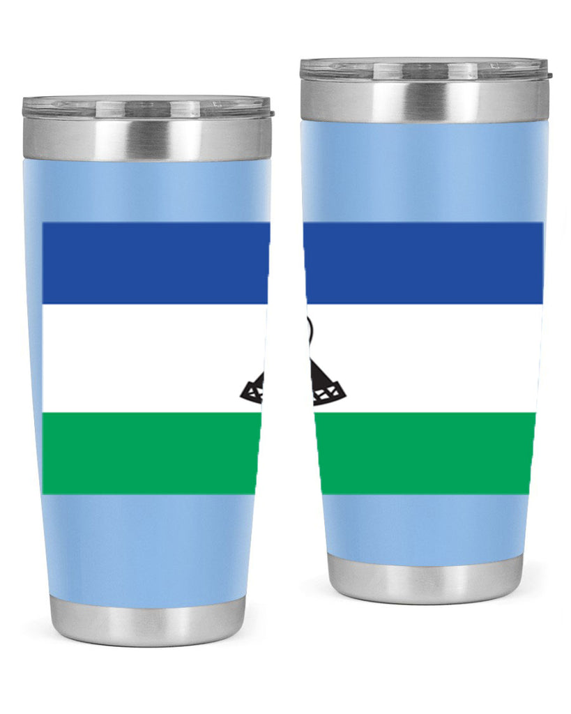 Lesotho 102#- world flags- Tumbler
