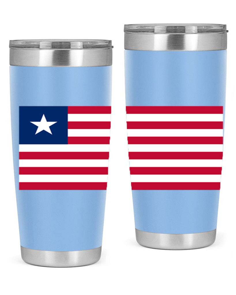 Liberia 101#- world flags- Tumbler