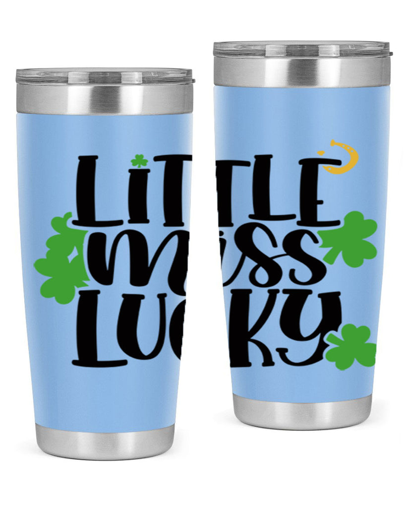Little Miss Lucky Style 68#- St Patricks Day- Tumbler