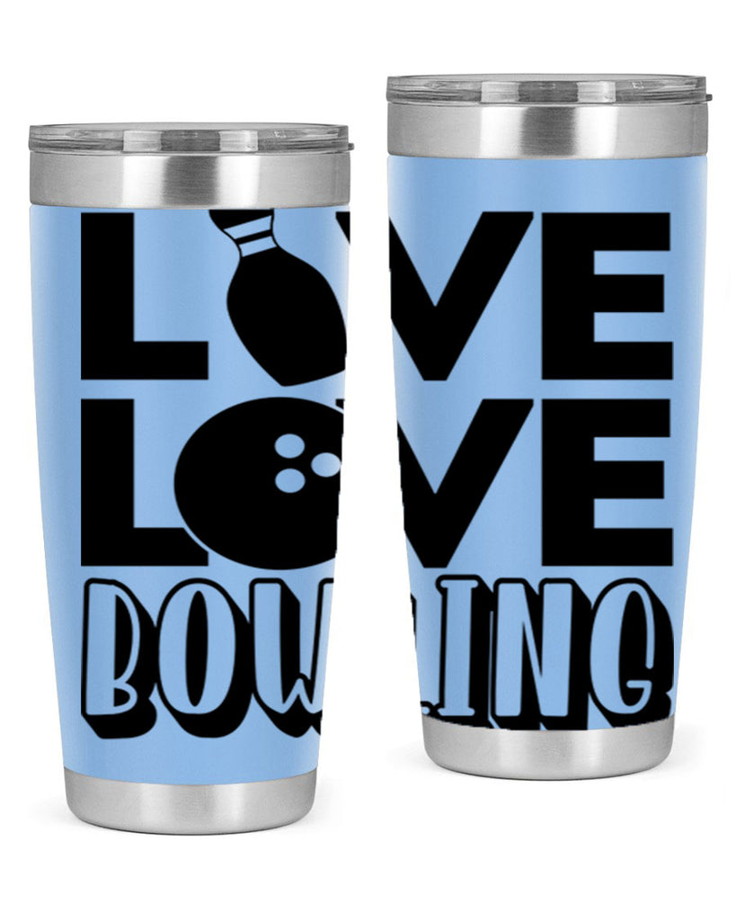 Live Love Bowling 833#- bowlig- Tumbler