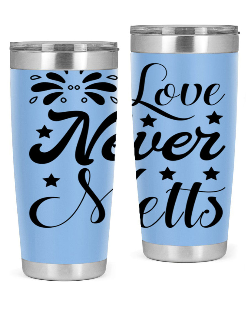 Love Never Melts 318#- winter- Tumbler