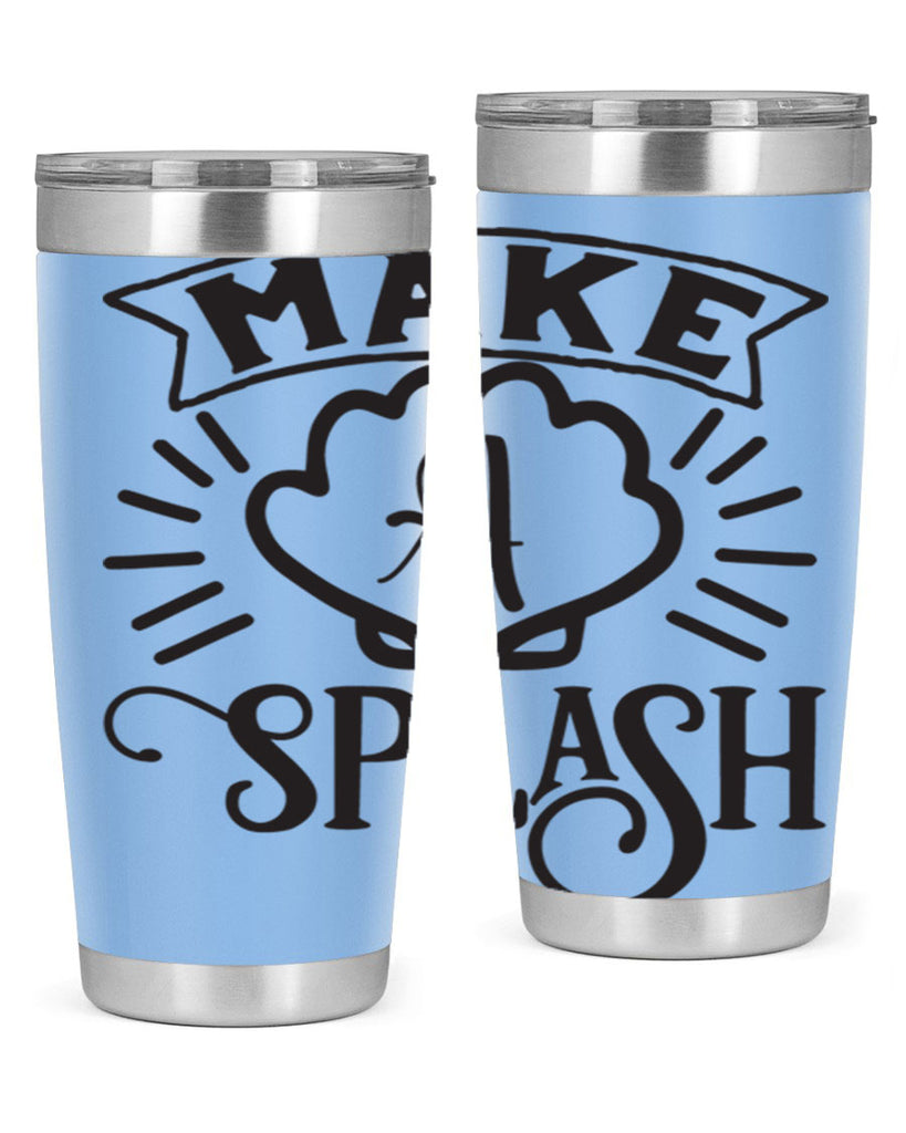 Make a splash 312#- mermaid- Tumbler