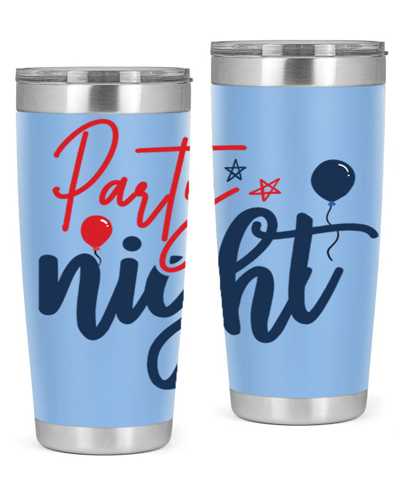 Party Night Style 84#- Fourt Of July- Tumbler