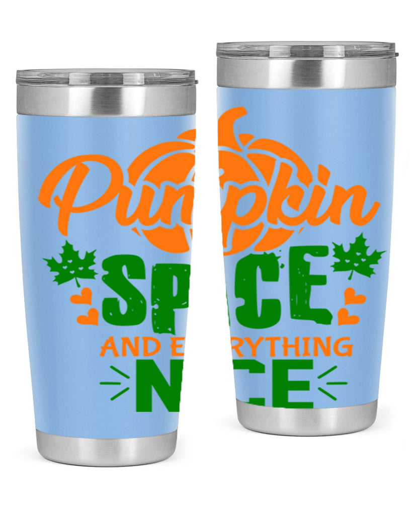 Pumpkin Spice and Everything Nice 538#- fall- Tumbler