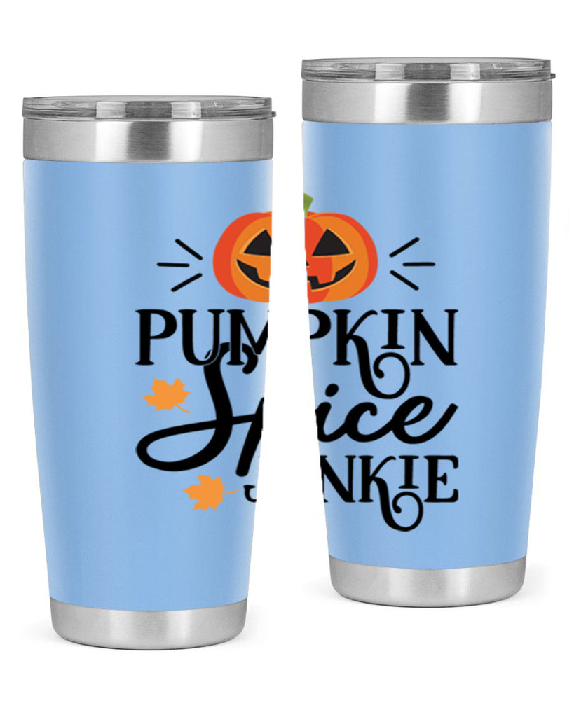 Pumpkinspicejunkie 568#- fall- Tumbler