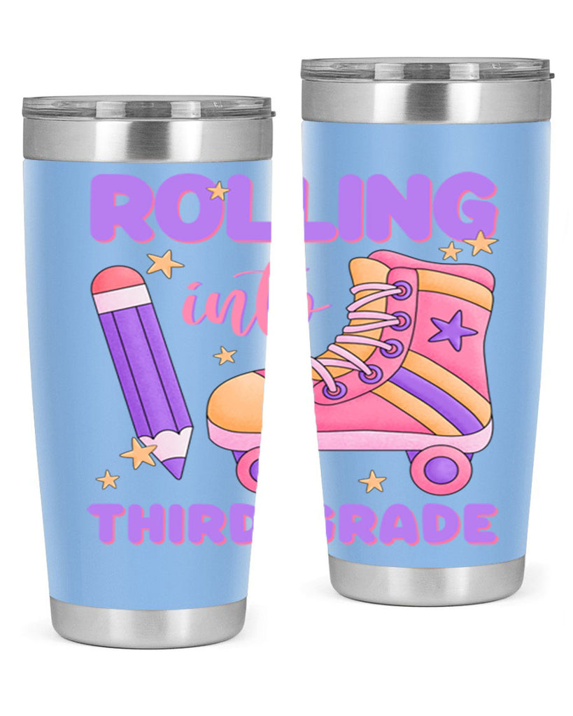 Rolling into 3rd Grade 24#- 3rd grade- Tumbler