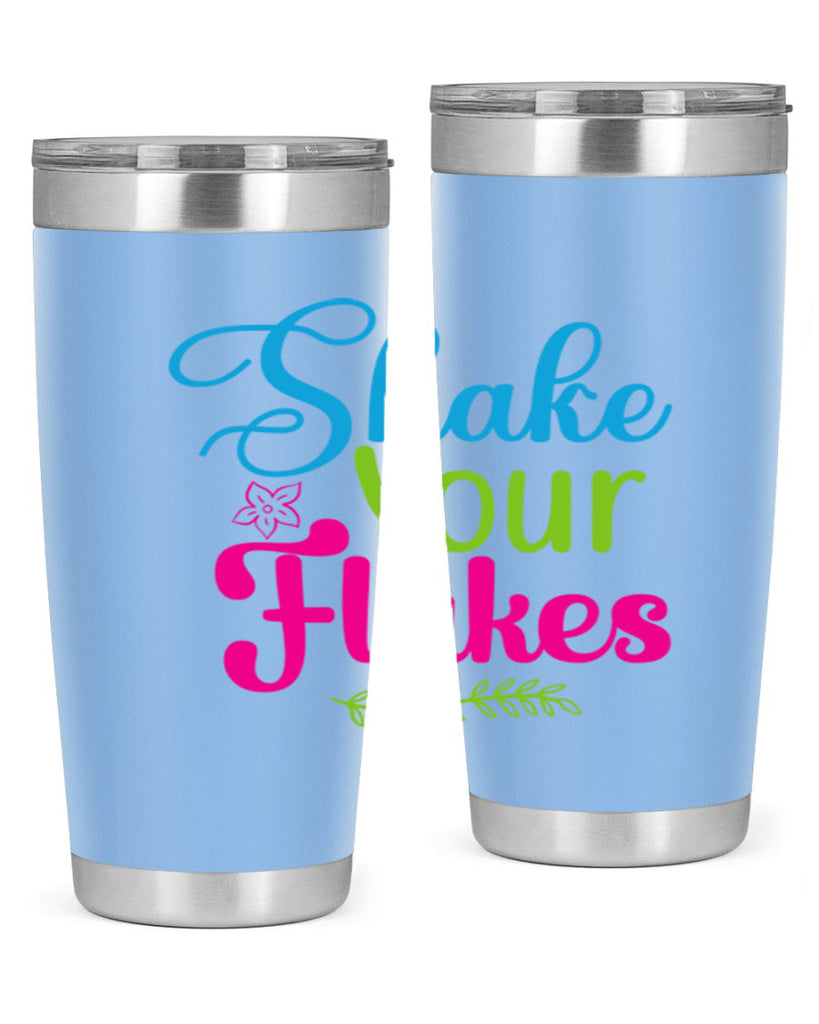 Shake Your Flakes 356#- winter- Tumbler
