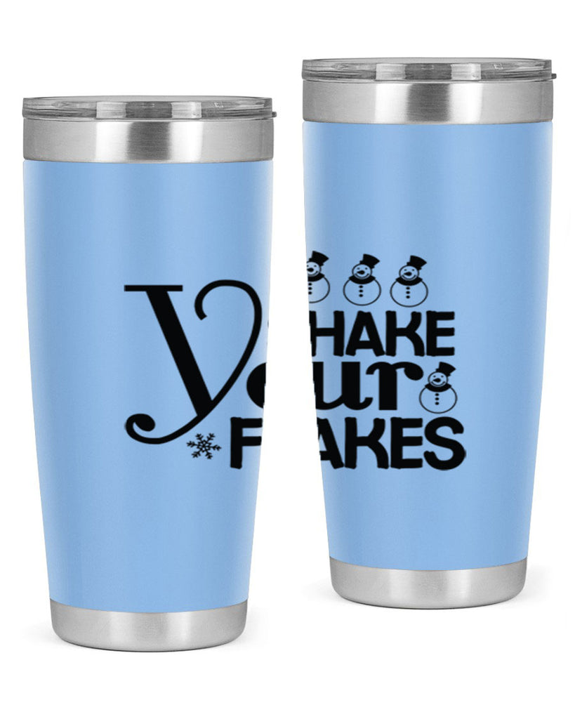 Shake Your Flakes 357#- winter- Tumbler