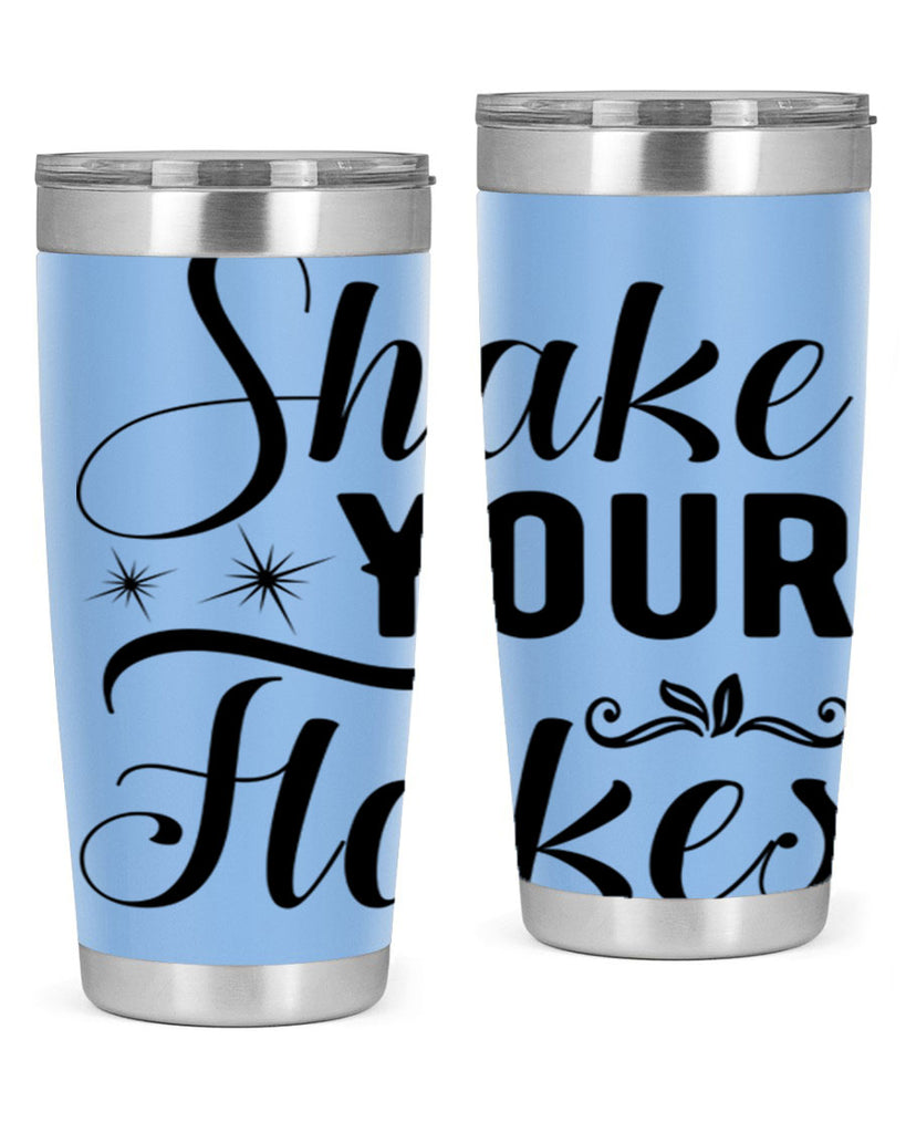 Shake Your Flakes 362#- winter- Tumbler