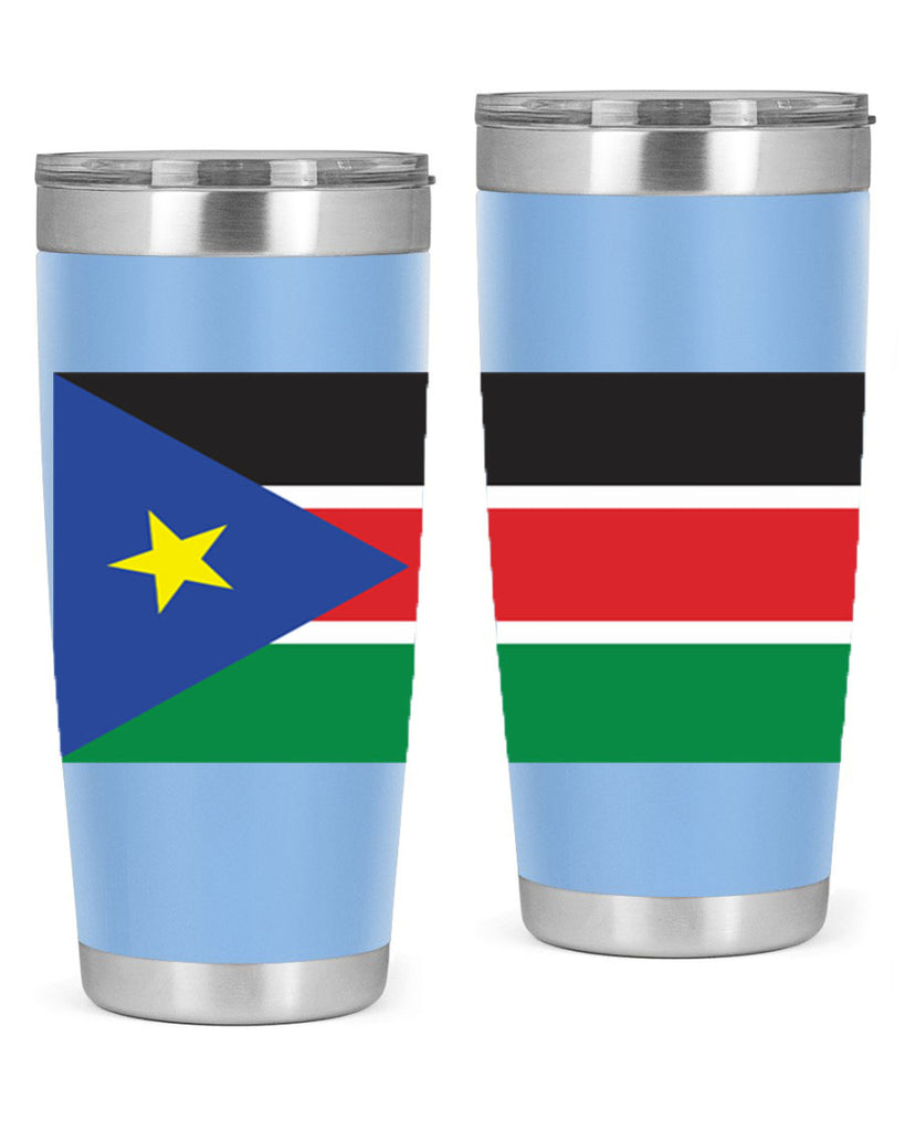 South Sudan 34#- world flags- Tumbler