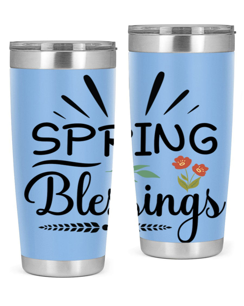 Spring Blessings  482#- spring- Tumbler