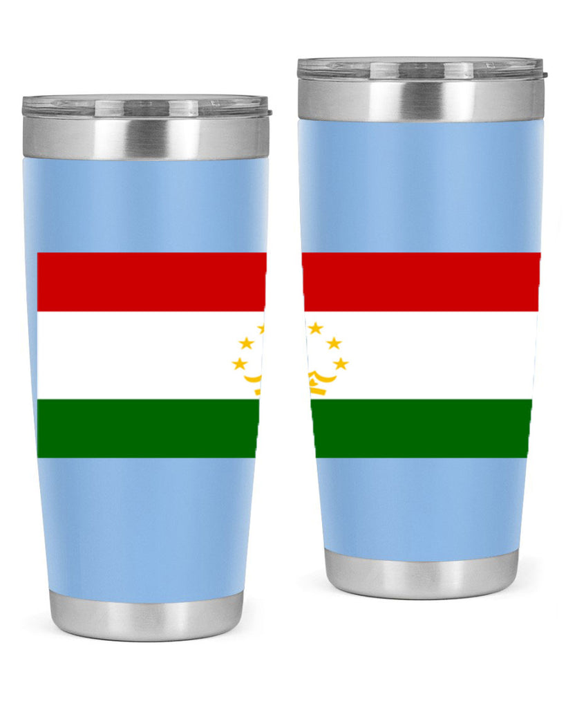 Tajikistan 25#- world flags- Tumbler
