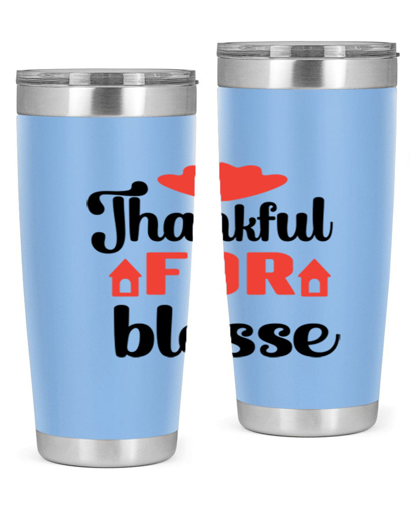Thankful for blesse 599#- fall- Tumbler