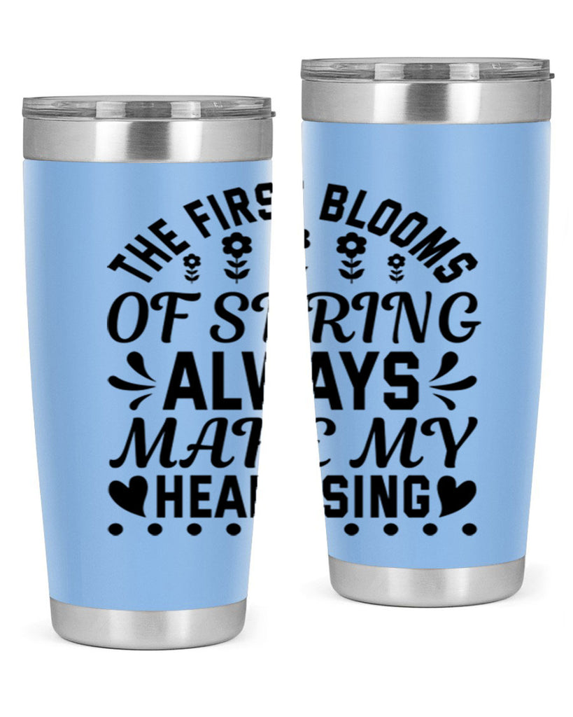 The first blooms of spring 549#- spring- Tumbler