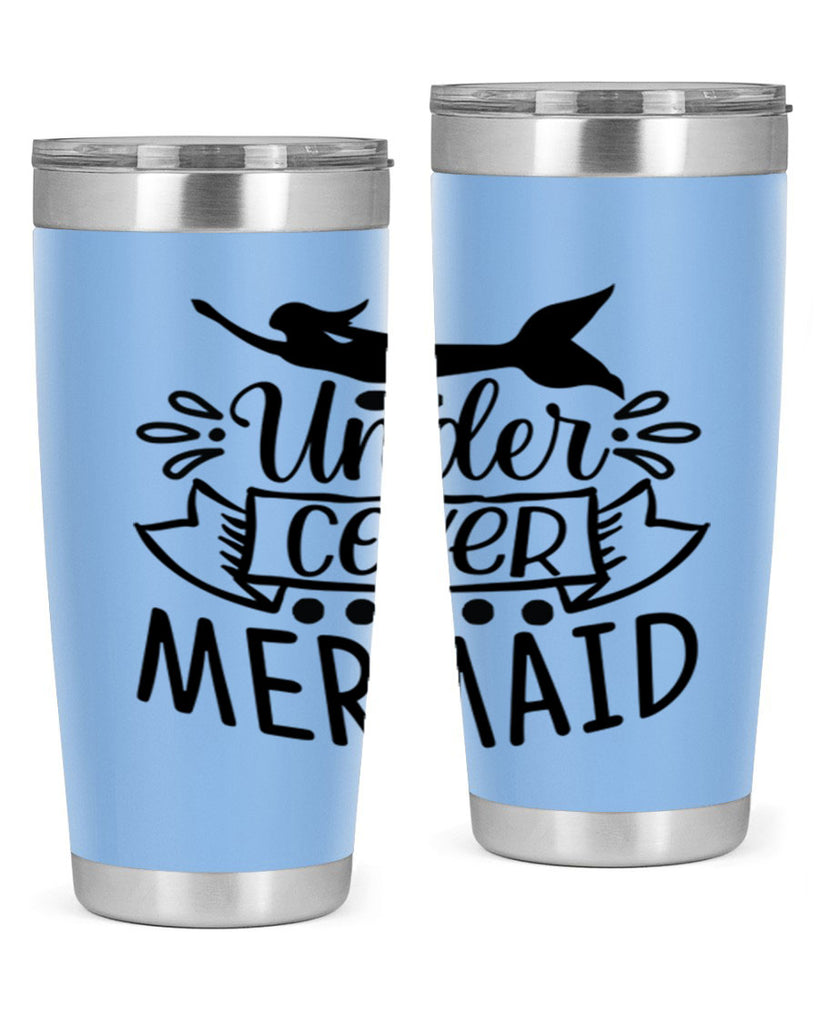 Under cover mermaid 645#- mermaid- Tumbler