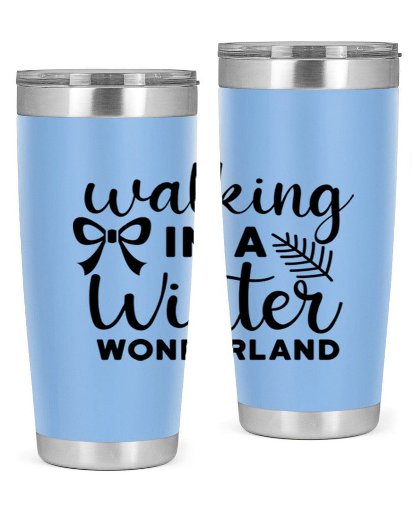 Walking In A Winter Wonderland 441#- winter- Tumbler