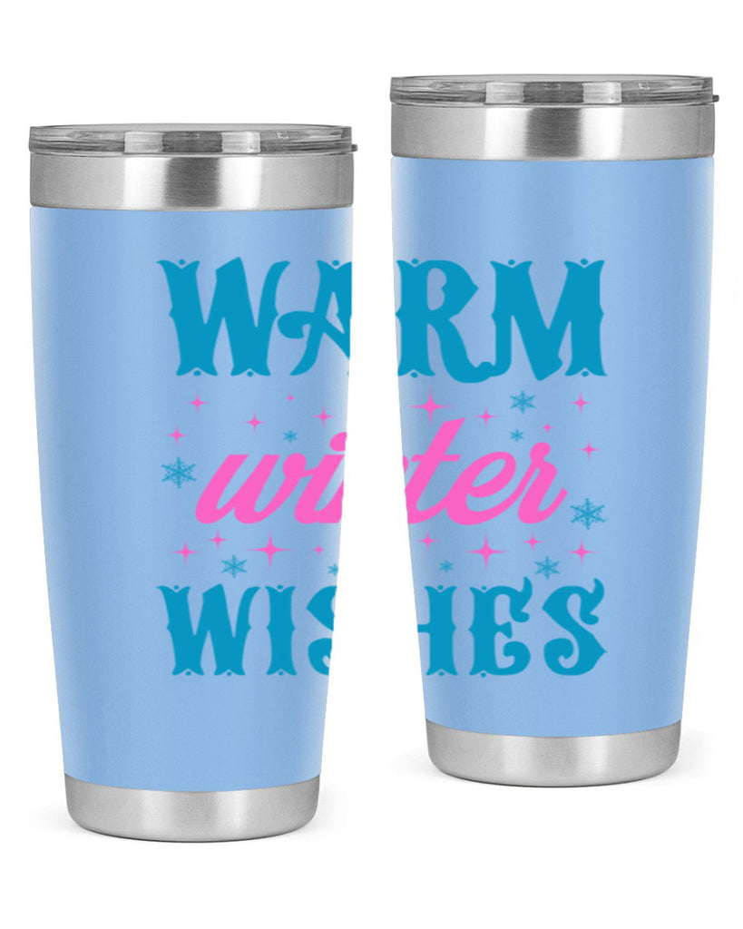 Warm Winter Wishes 464#- winter- Tumbler