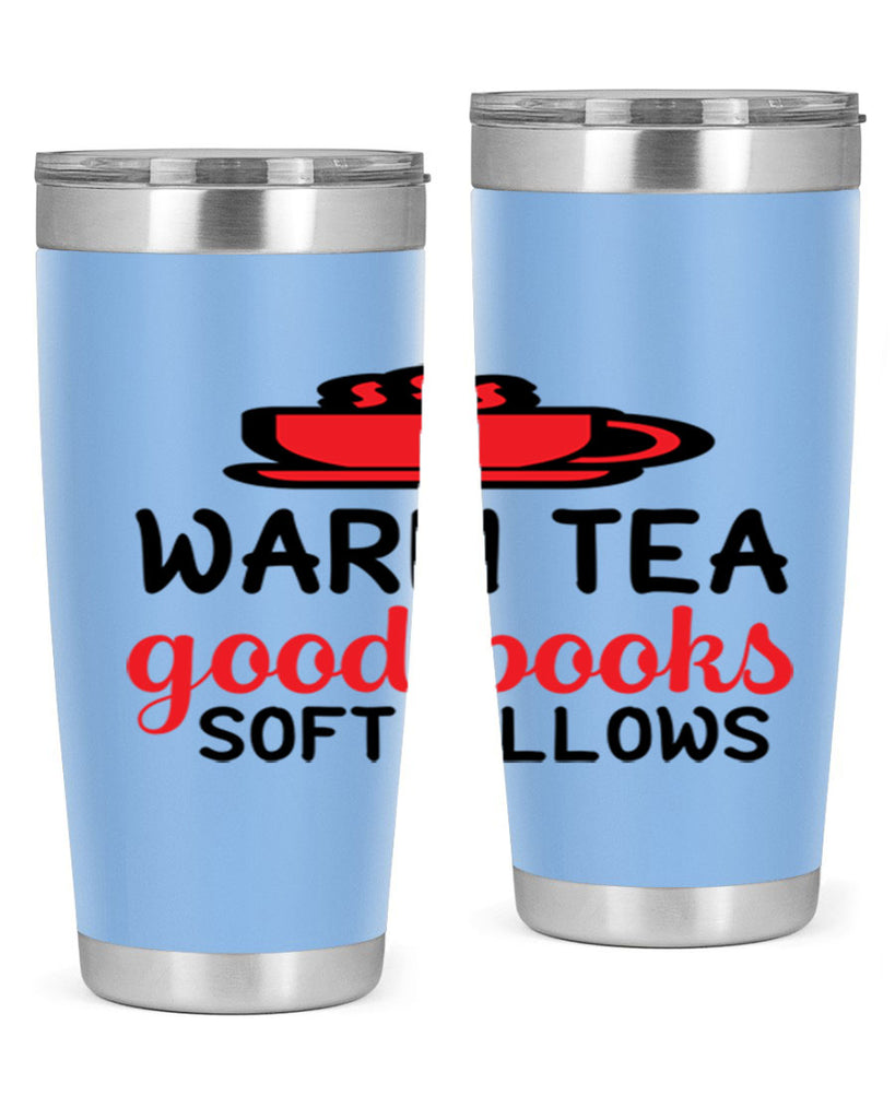 Warm tea good books soft pillows 448#- winter- Tumbler