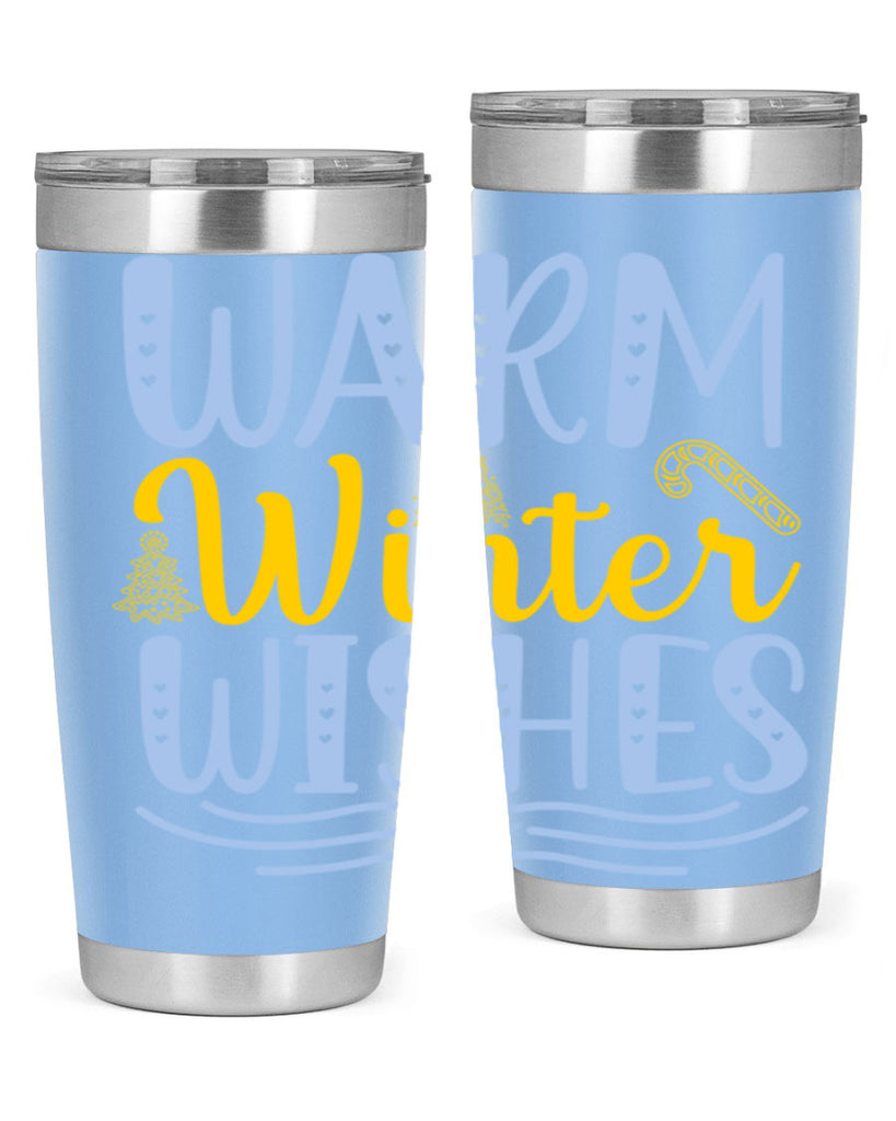Warm winter wishes 449#- winter- Tumbler