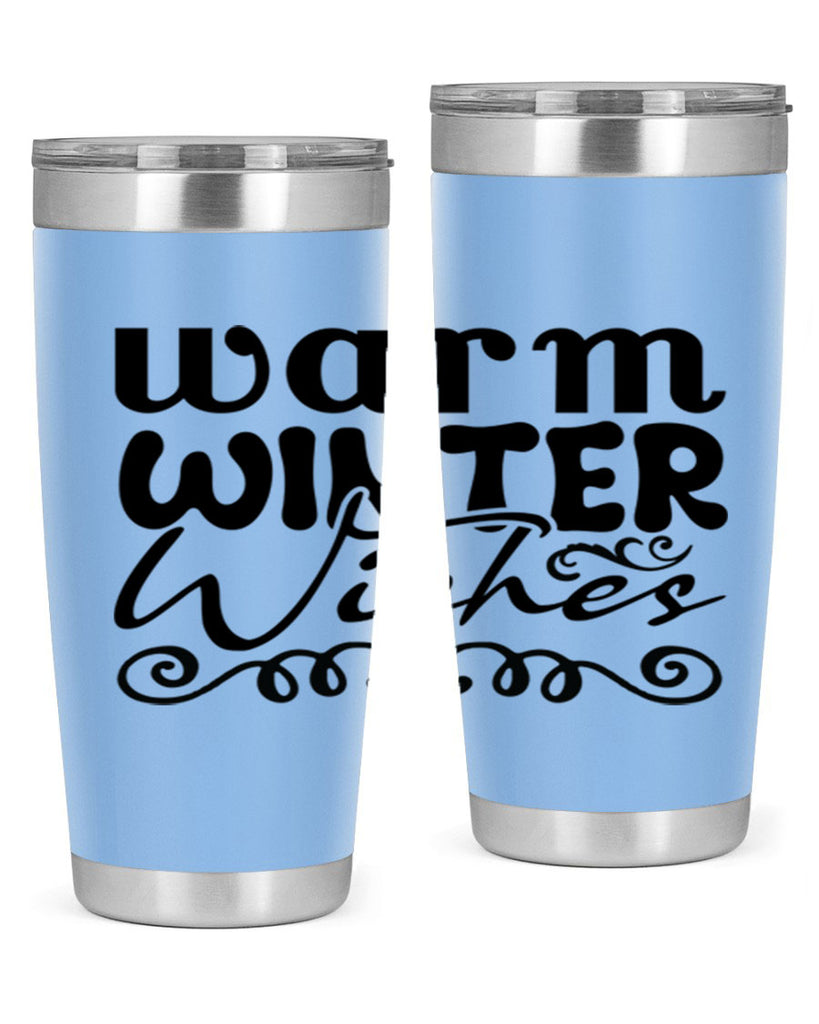 Warm winter wishes 461#- winter- Tumbler