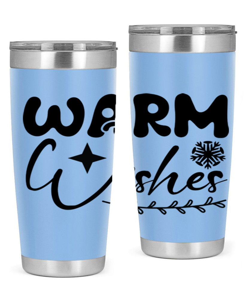 Warm wishes 467#- winter- Tumbler