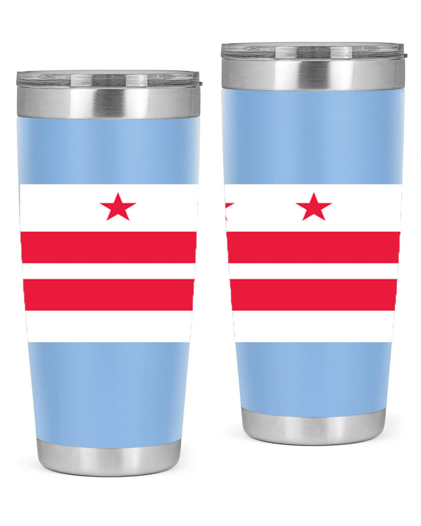 Washington DC 5#- Us Flags- Tumbler