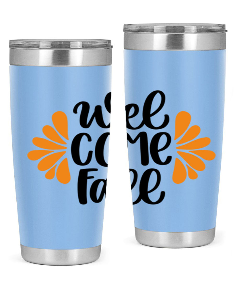 Welcome Fall 516#- fall- Tumbler