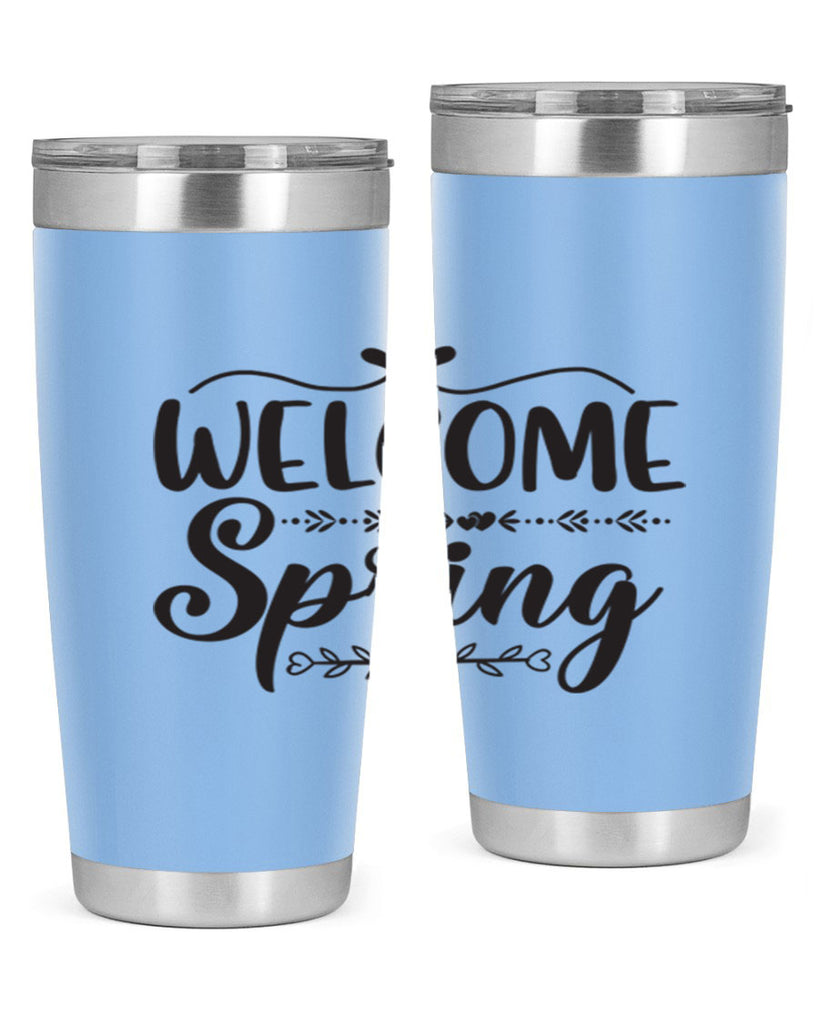Welcome spring 576#- spring- Tumbler