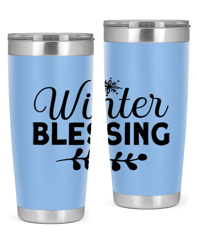 Winter Blessing488#- winter- Tumbler