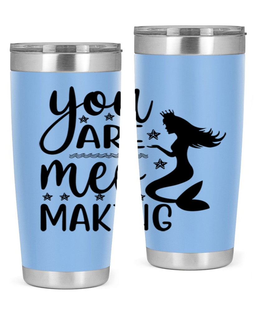 You are mer making 684#- mermaid- Tumbler