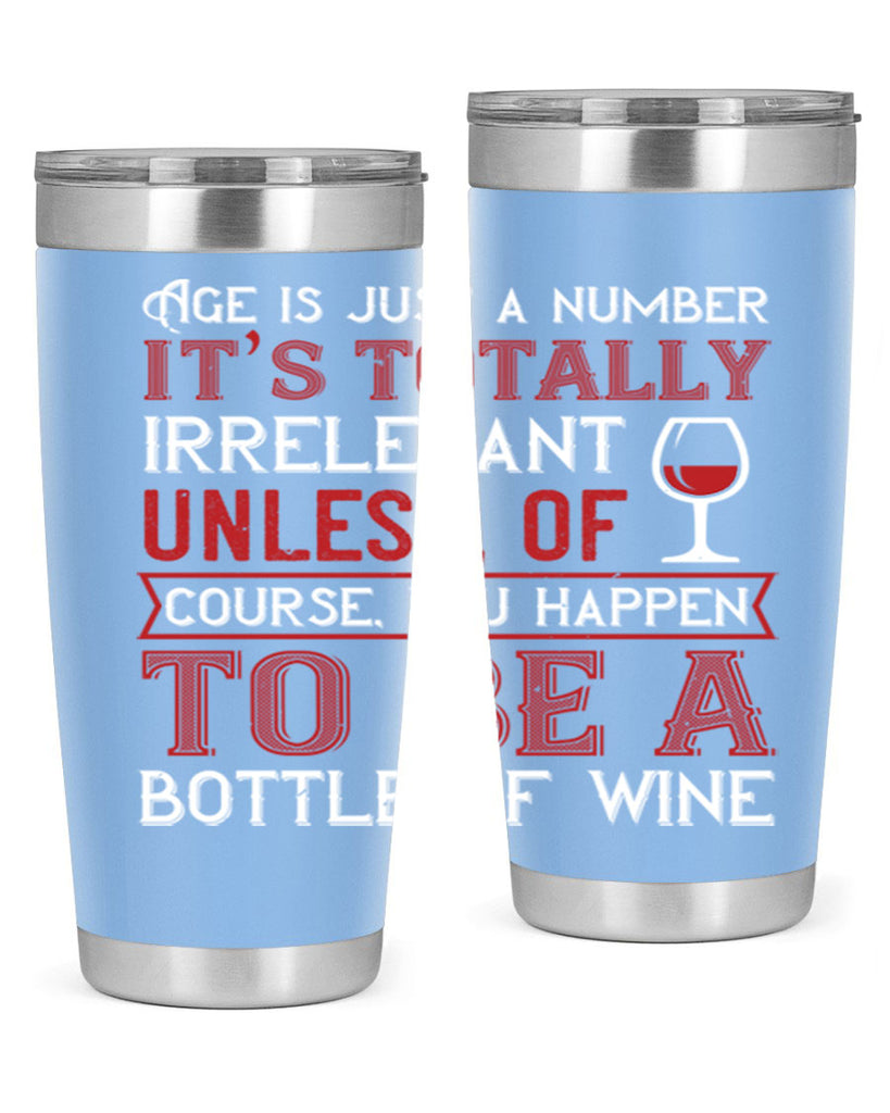 age is just a number its totaly 92#- wine- Tumbler