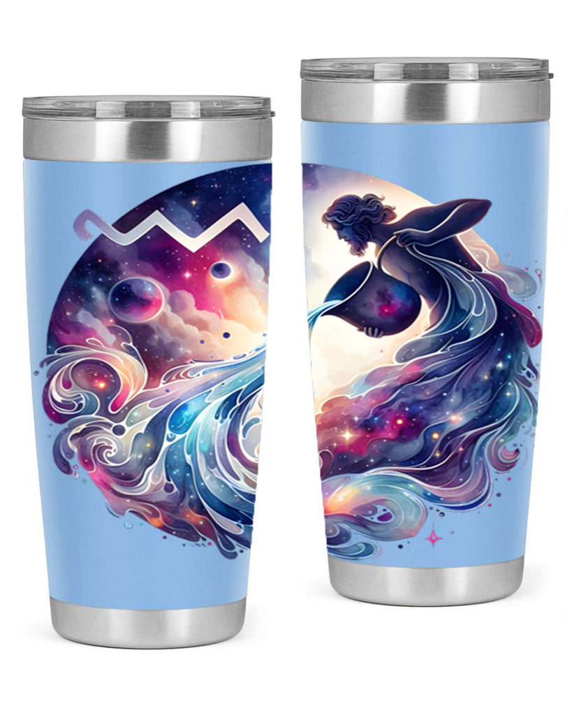 aquarius 89#- zodiac- Tumbler