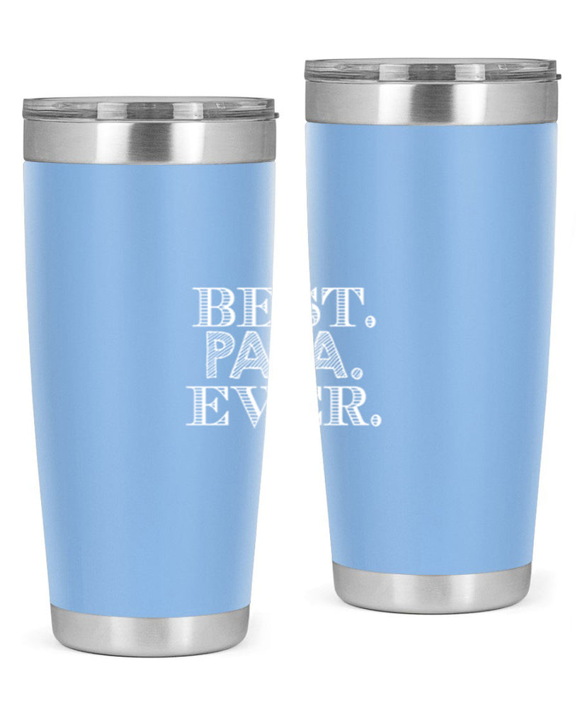 best papa ever 93#- grandpa - papa- Tumbler