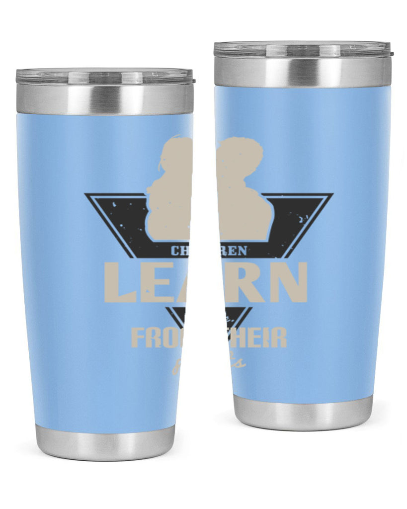 children learn to smile 250#- fathers day- Tumbler