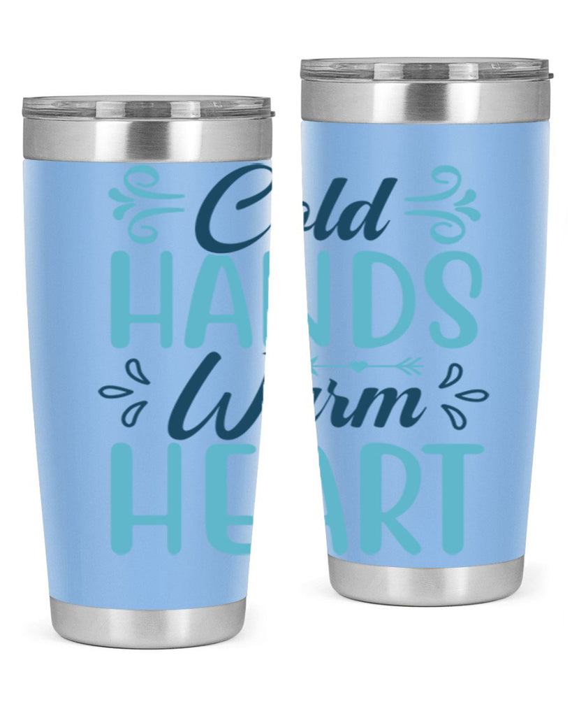 cold hands warm heart 50#- winter- Tumbler