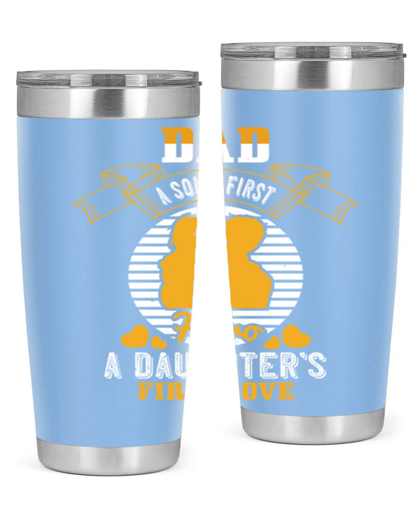 dad a son’s first hero 245#- fathers day- Tumbler