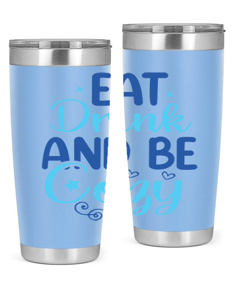 eat drink and be cozy 97#- winter- Tumbler