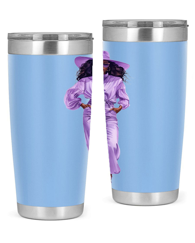 fashion girl in lavender 68#- fashion- Cotton Tank