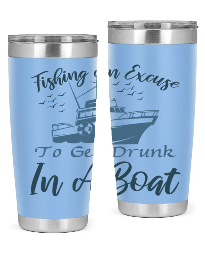 fishing an excuse 152#- fishing- Tumbler