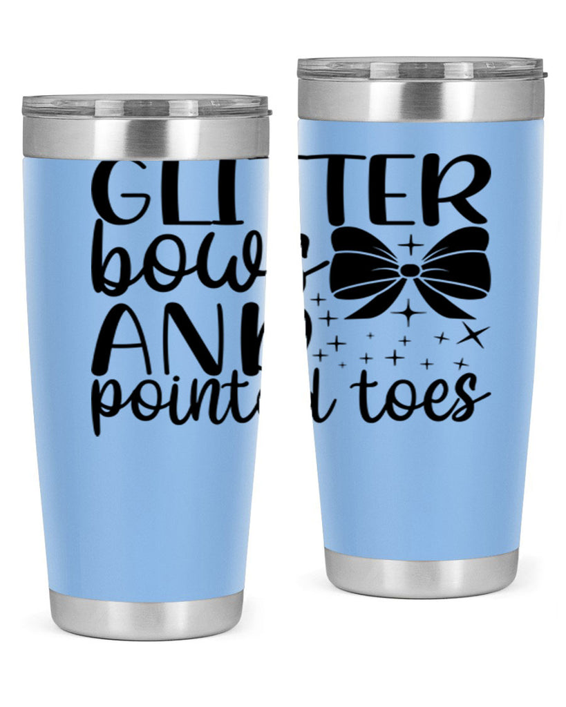 glitter bows and pointed toes44#- ballet- Tumbler