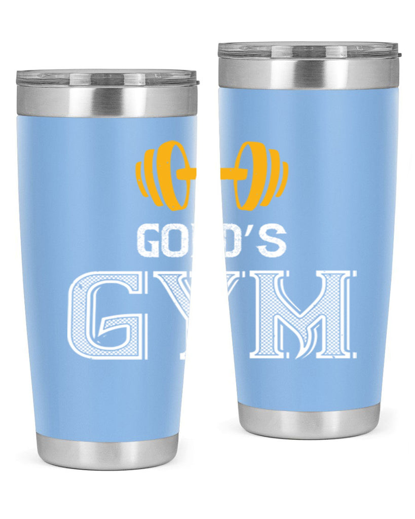 gold gym 101#- gym- Tumbler