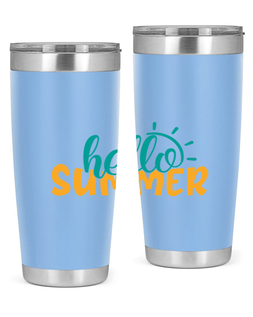 hello summer Style 97#- summer- Tumbler