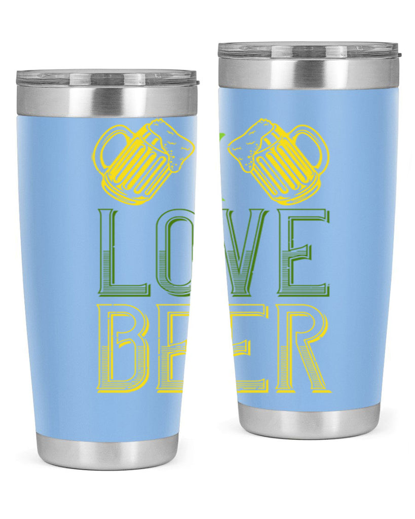 i love beer Style 134#- St Patricks Day- Tumbler