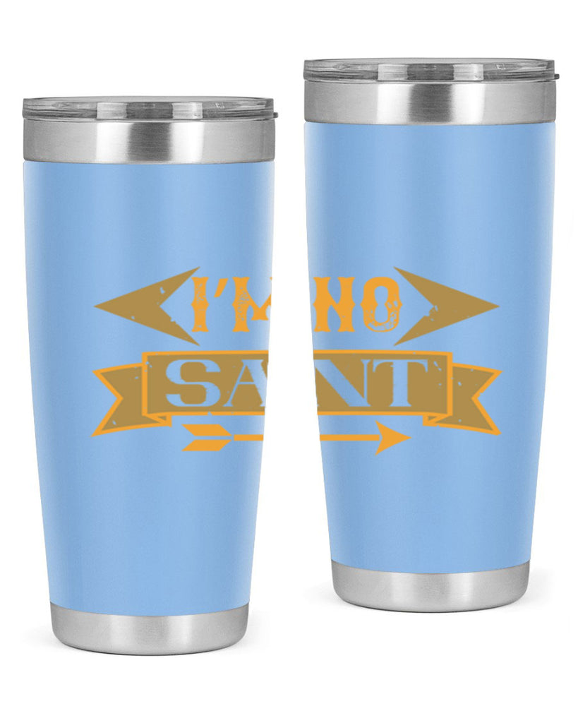 i’m no saint 59#- mardi gras- Tumbler