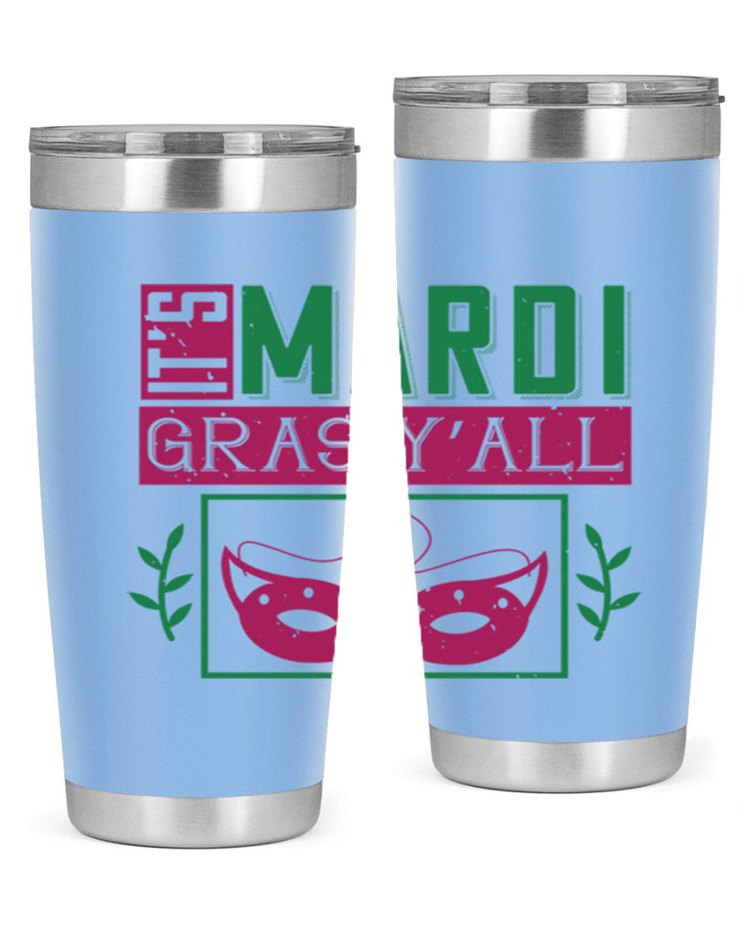 it’s mardi gras y’all 60#- mardi gras- Tumbler