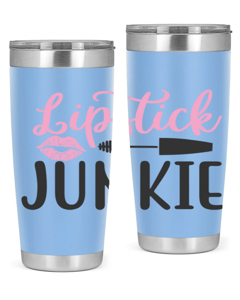 lipstick junkie Style 154#- make up- Tumbler