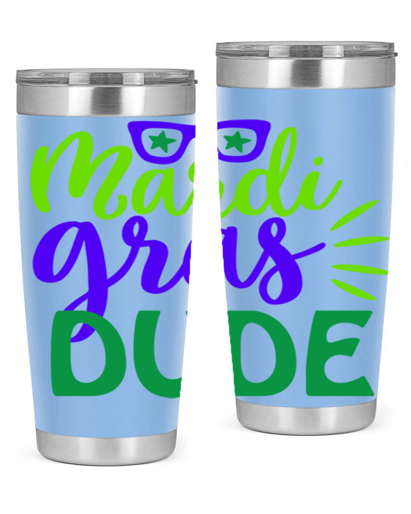 mardi gras dude 10#- mardi gras- Tumbler