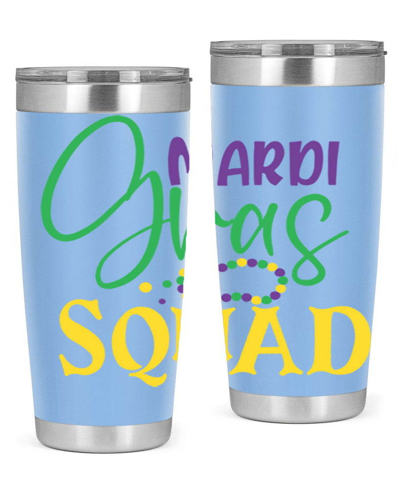 mardi gras squad 78#- mardi gras- Tumbler